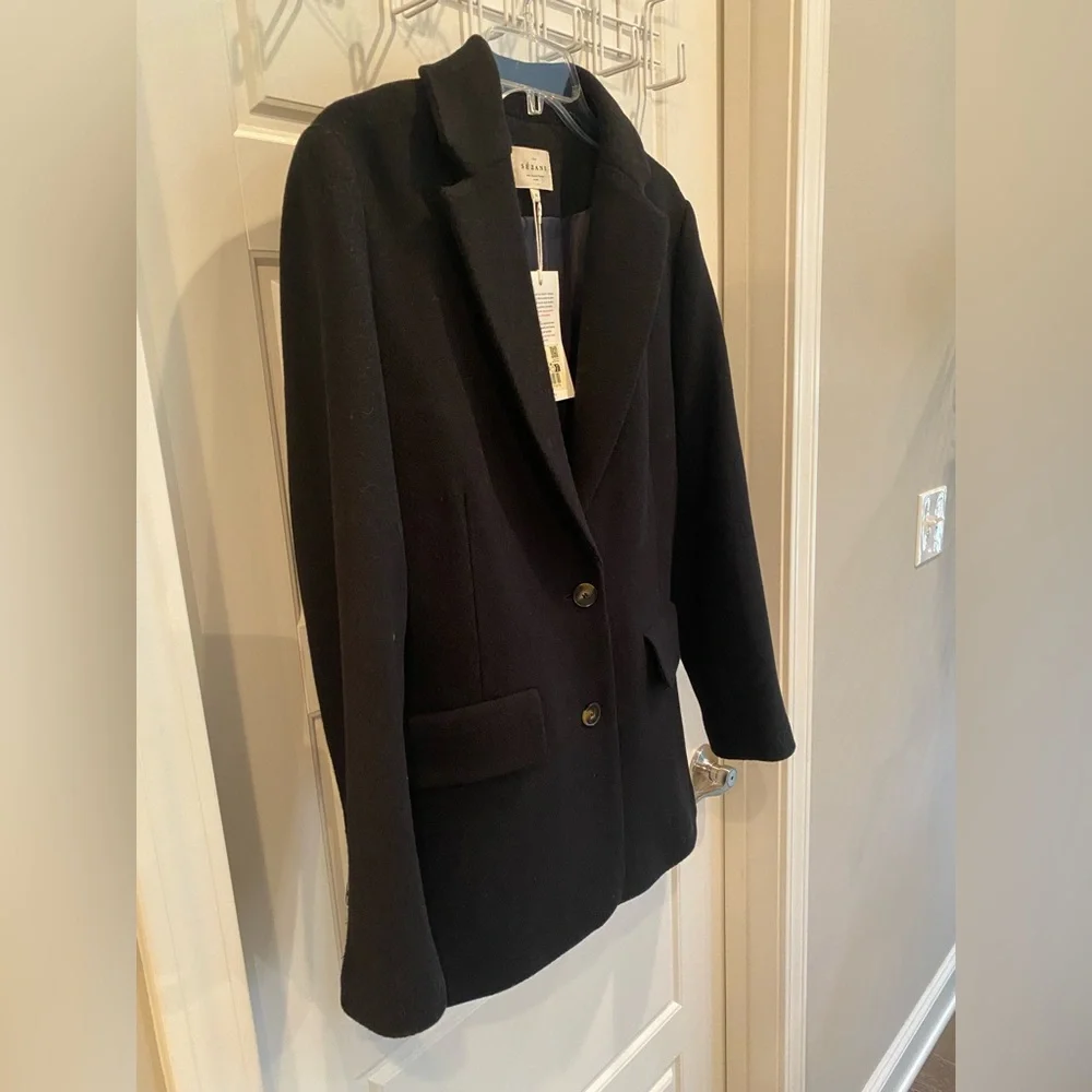 NWT Sezane Ralph Jacket Wool Coat Sézane - Picture 6 of 10